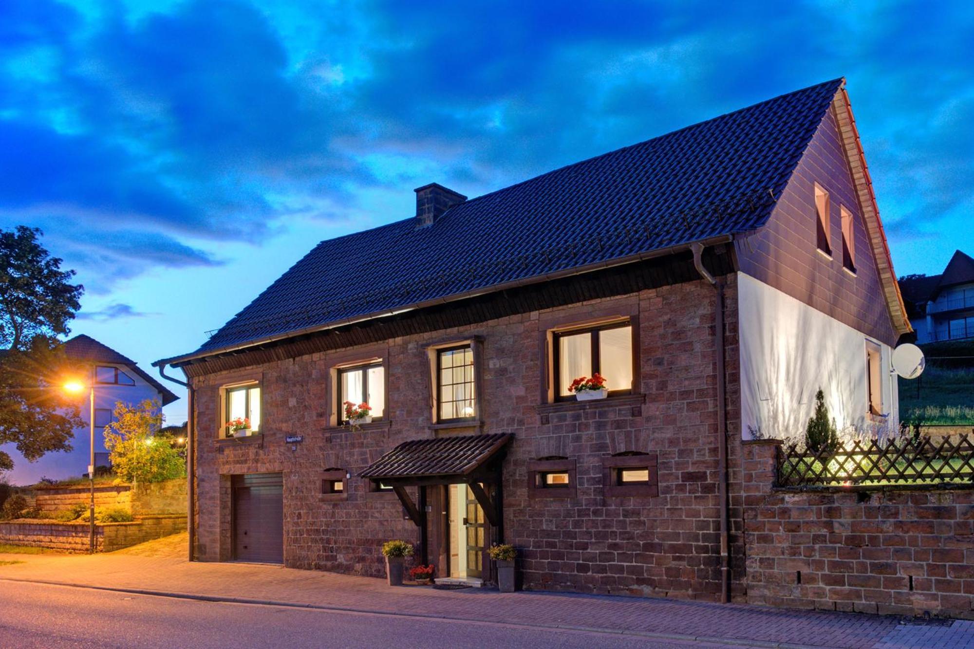 Ferienhaus Storchenblick Bann Exterior foto