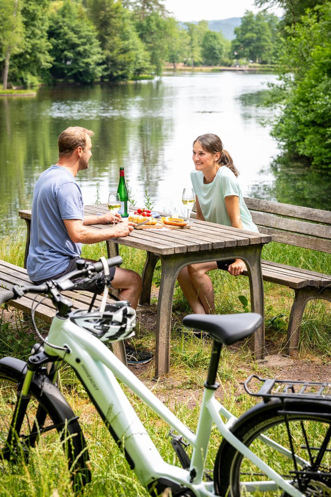 Ferienhaus Storchenblick Bann Exterior foto